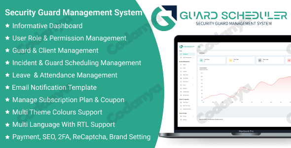 Guard Scheduler SaaS Security Guard Management System