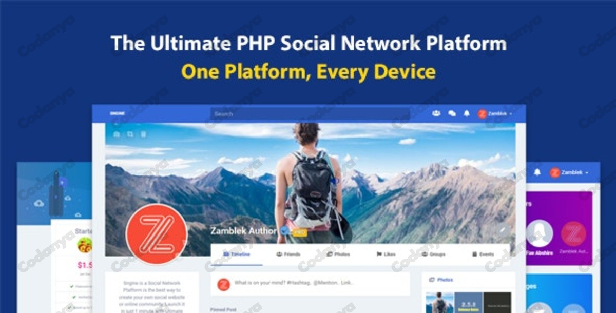 Nulled Sngine The Ultimate PHP Social Network Platform