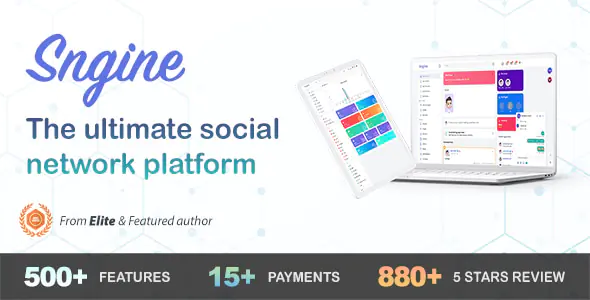 Sngine The Ultimate PHP Social Network Platform