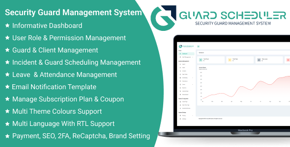 GuardScheduler SaaS Security Guard Management System