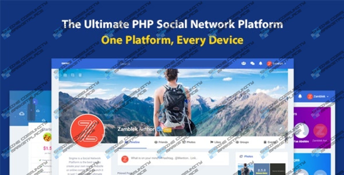 Sngine The Ultimate PHP Social Network Platform